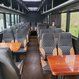 VIP Table Bus 30 Passenger